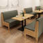 Banc rembourré Nordic Cafe