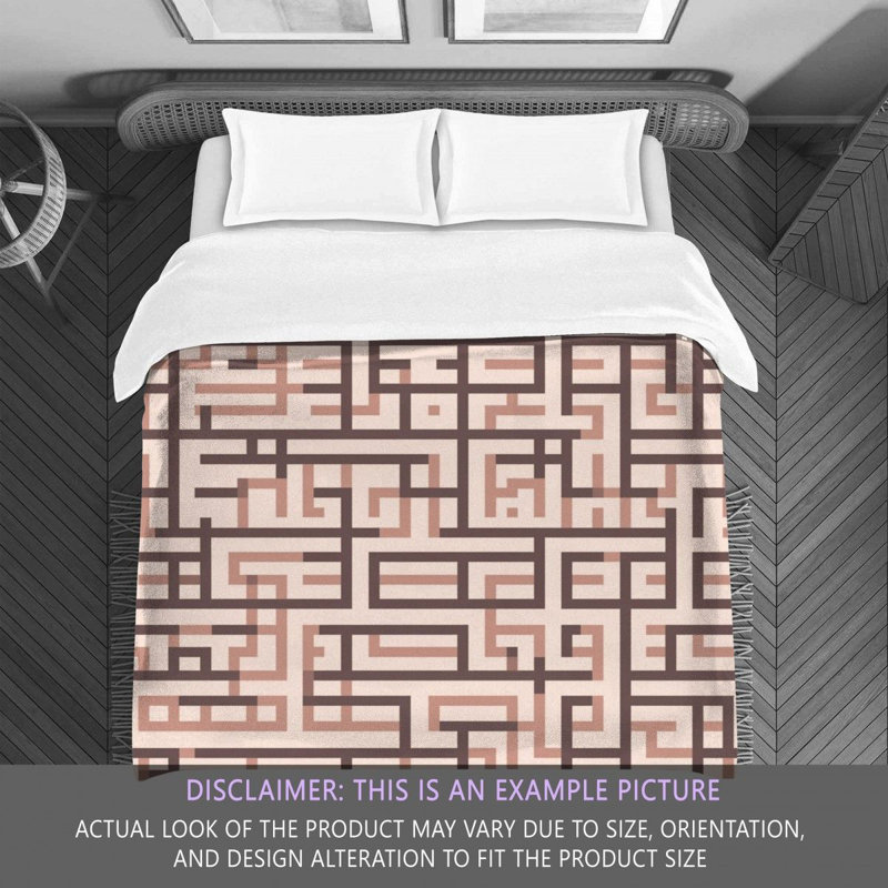 Geometric Shapes Comforter, Twin Comforter