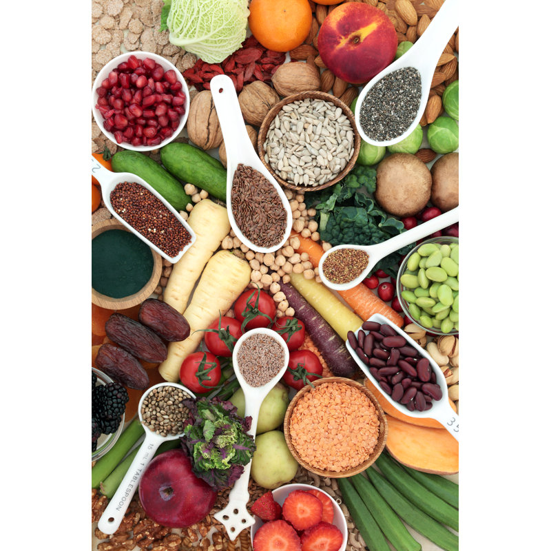 High Fiber Diet - Wrapped Canvas Print, 46cm H x 30cm W x 3.8 cm D