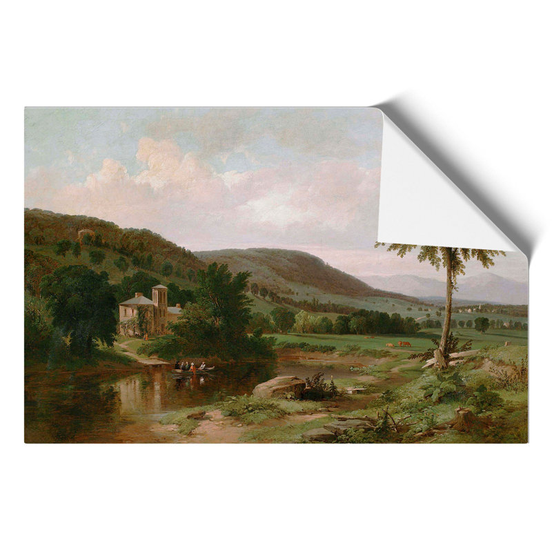 Summer Idyll by Thomas Cole - No Frame Painting, 21cm H x 30cm W x 0.1cm D