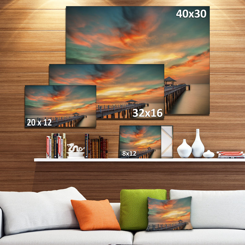 Wrapped Canvas Photograph Print, 16" H x 32" W x 1" D