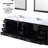 84 In. W X 22 D Double Bath Vanity With 34 Mirrors - Two Interior Cabinets, Fourteen Drawers For Engaging Storage Elegant