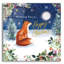  «Festive Fox» par Elle Media Group SA, art mural en verre acrylique, 24 po x 24 po-929502967