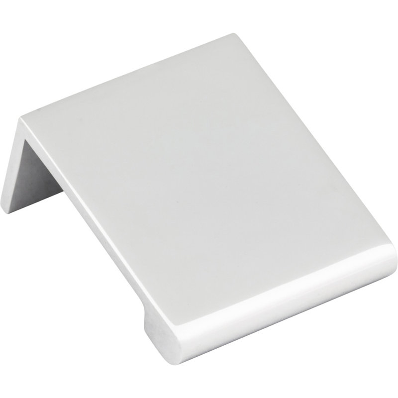 Edgefield 5/8" Center to Center Finger Pull, Polished Chrome