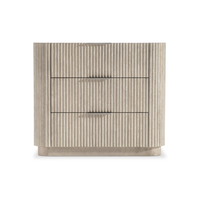 Bernhardt Lucerne 3 Drawer Nightstand, 34"