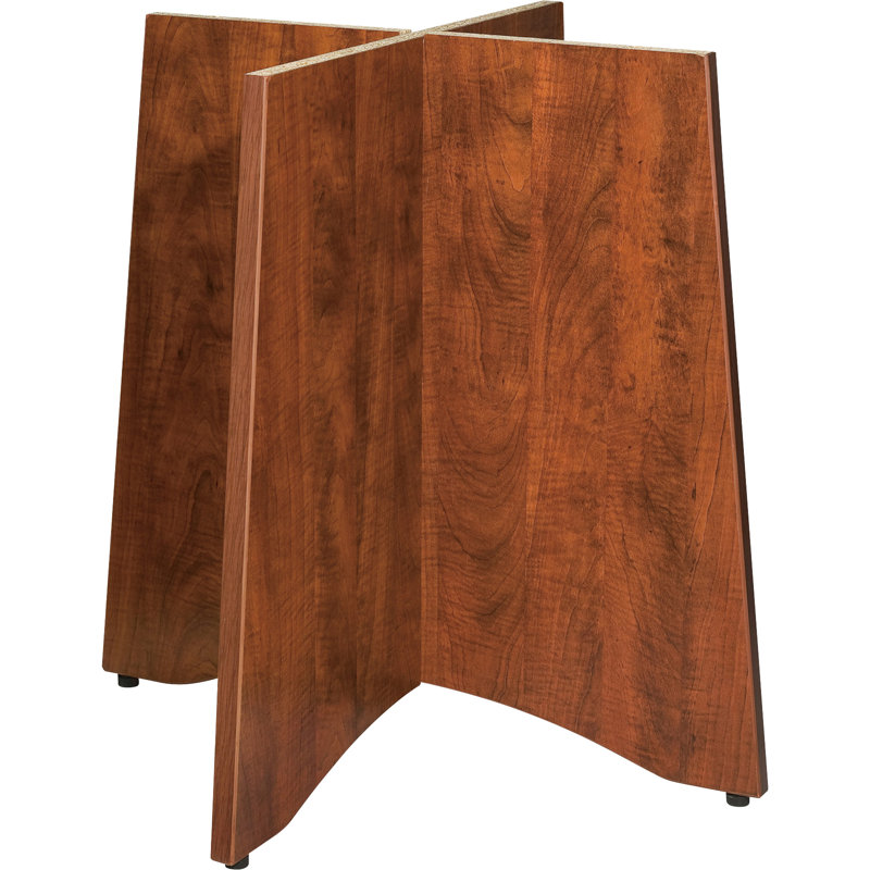 Essentials Series 29" H x 24" W Desk Base, Cherry