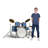 37'' Musicians Cardboard Standup