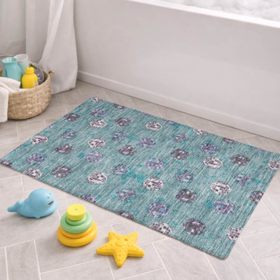 Tapis pour enfants intérieur / extérieur lavable à la machine Chantille ACN2690
