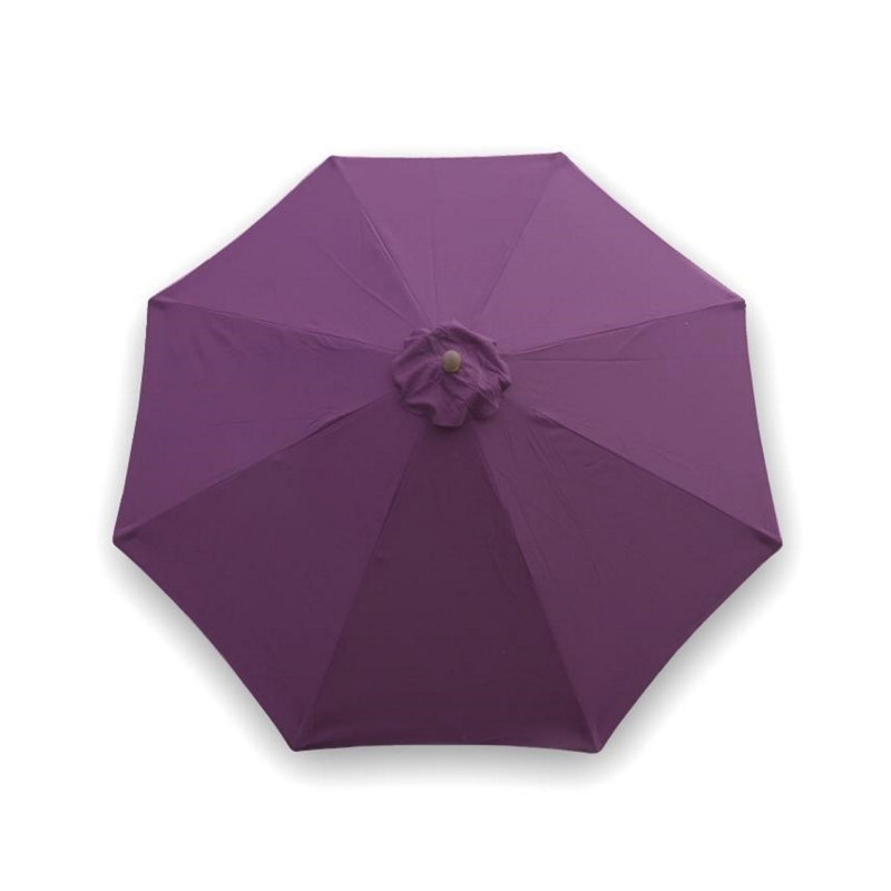 Auvent de remplacement pour parasol 9 po, Mauve