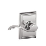 Accent Passage Door Lever with Addison Rosette