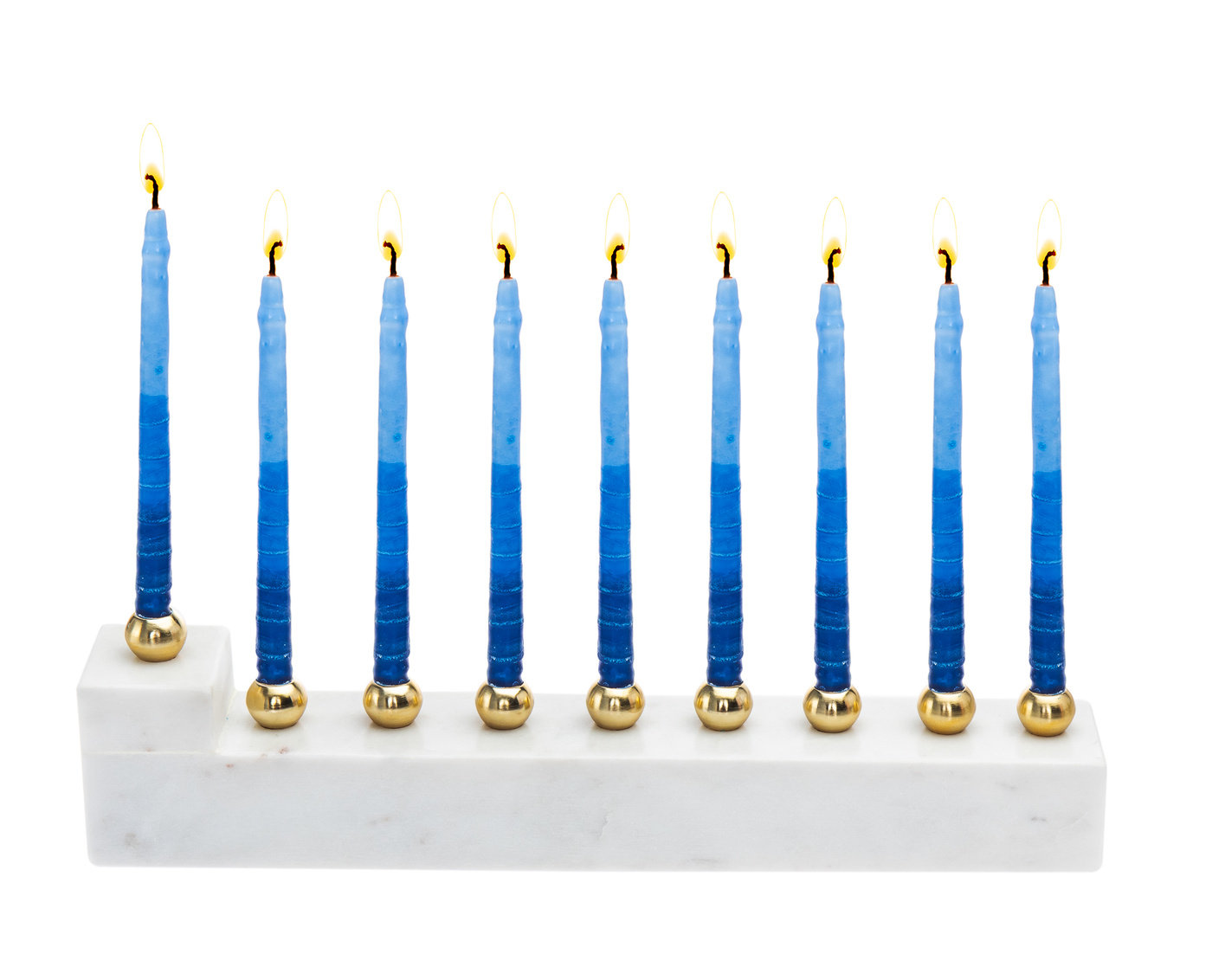 Marble L Menorah