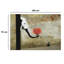 Bansky, impression sur toile tendue-345079584