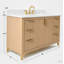 Turlington Freestanding Standard Bathroom Vanity with Top-1971955815-1947649854