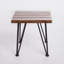 Table basse industrielle avec table d'appoint