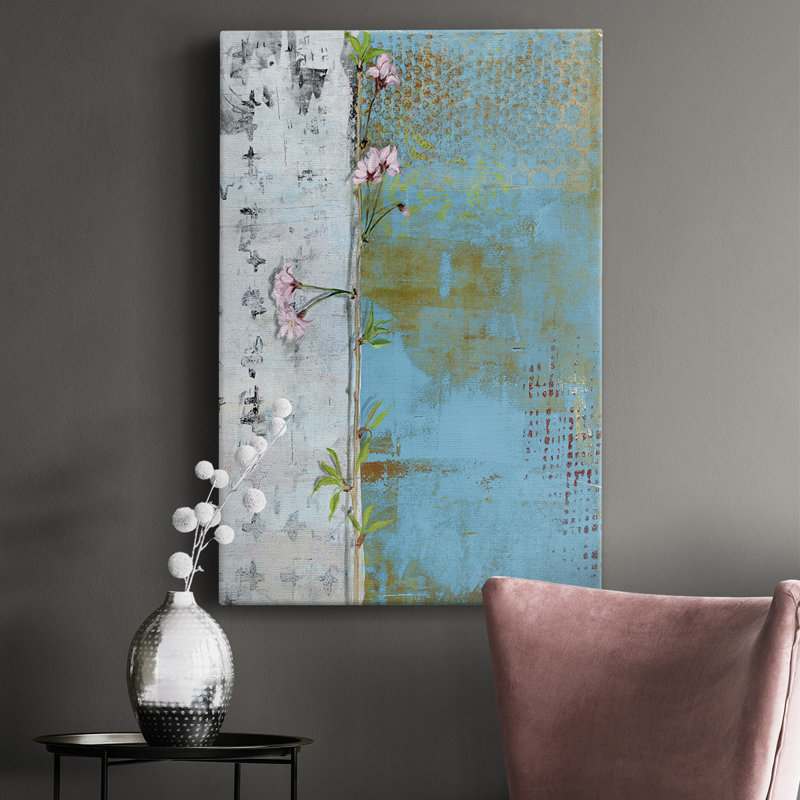 Willow Bloom II - impression sur toile tendue, H 18 po x l 12 po x P 1 po