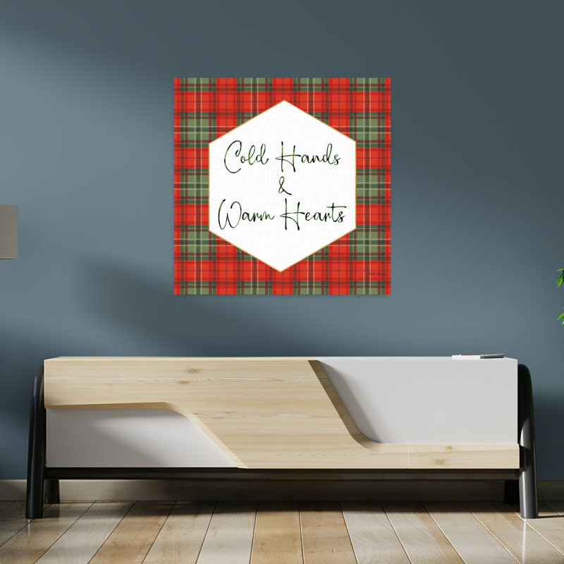 «Classic Christmas VI», art abstrait traditionnel, H 36 po x l 36 po
