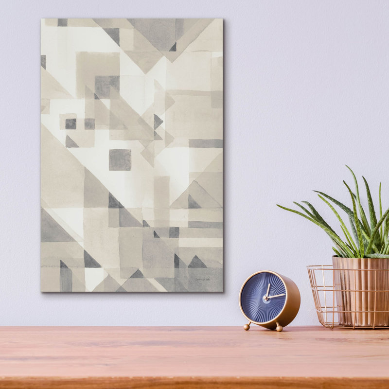«Try Angles 4 Neutral C» par Danhui Nai, art mural en verre acrylique