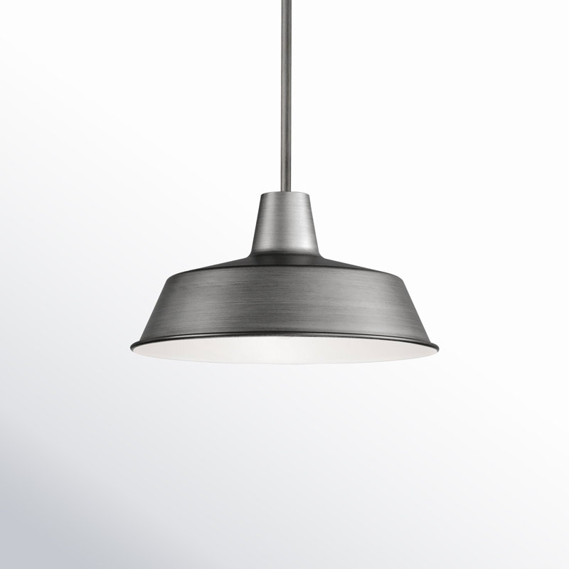 Luminaire suspendu d'extérieur Jorgie, Zinc patiné