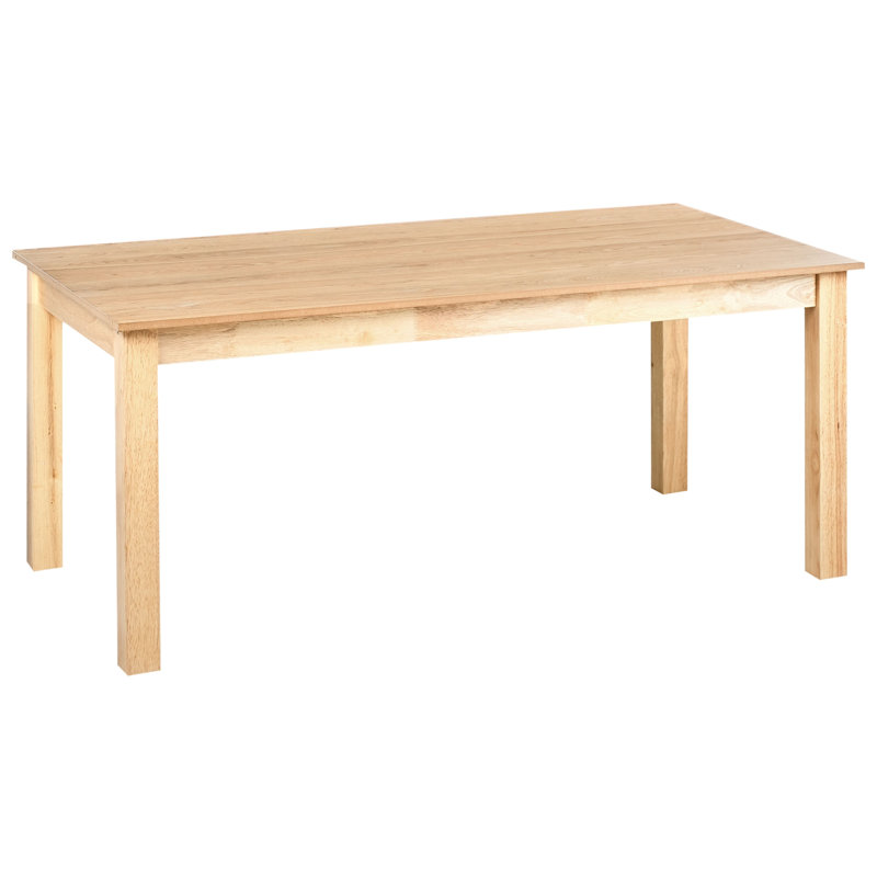 Extending Dining Table Light Ash Wood 180/280 cm 100 cm