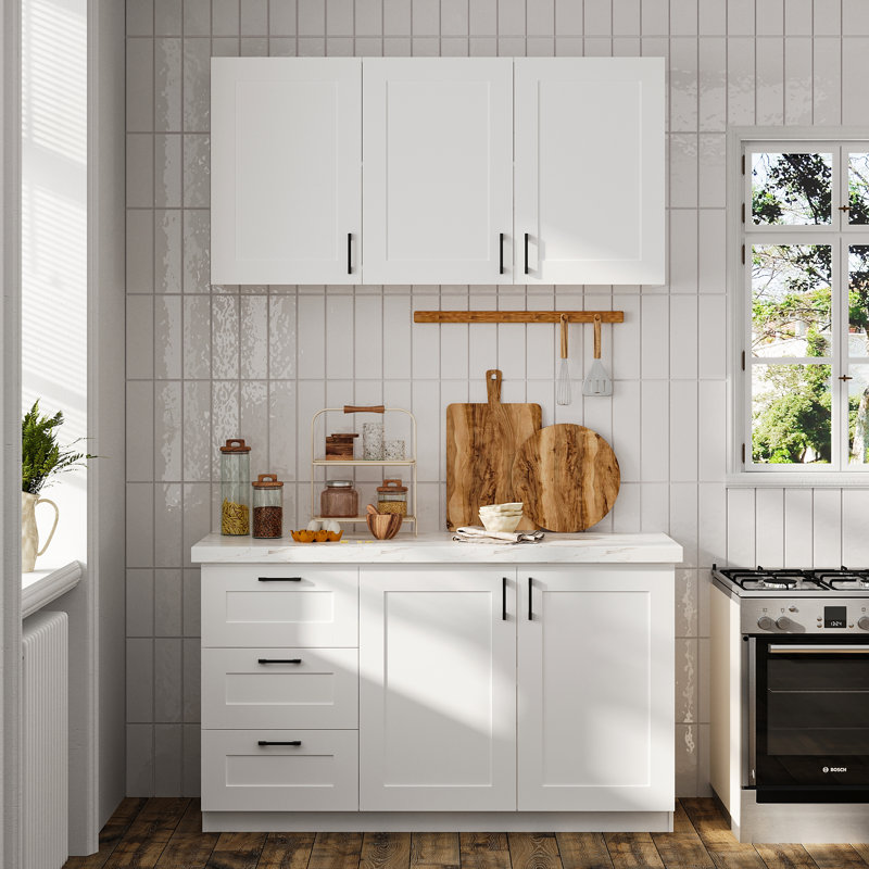 60.2"W Sideboard Kithcen Buffet Pantry Cabinet