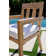 Crelake Rectangular 8 - Person Teak Expansion Table Dining Set with Sunbrella Cushions
