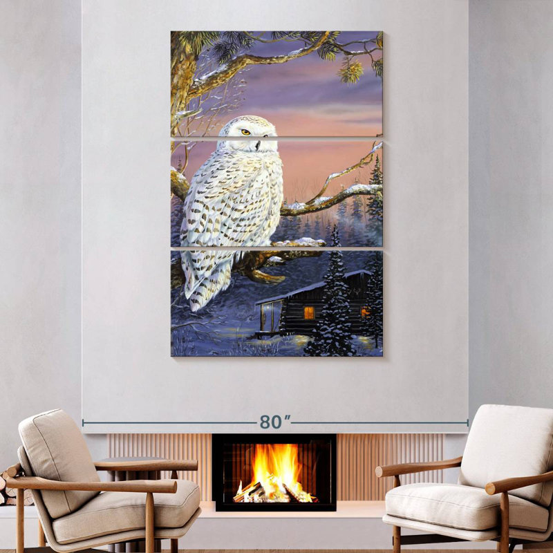 Brampt Dawn's Outpost, 74" H x 48" W
