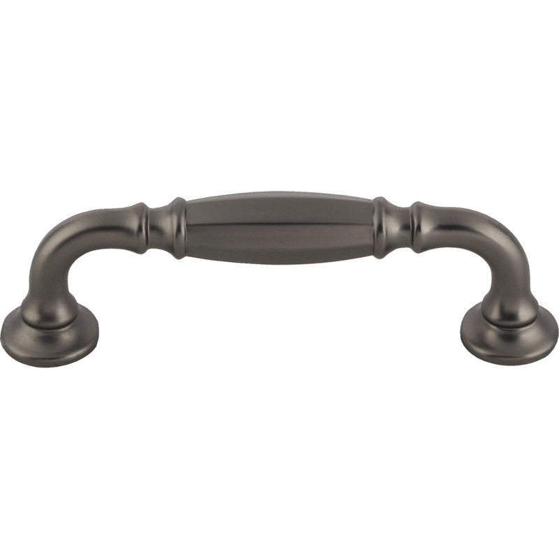 Barrow Bar pull, Ash Gray, 3 3/4" Center to Center