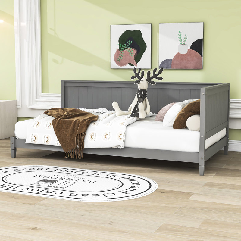 Aramys Daybed with Slats, Twin, Gray