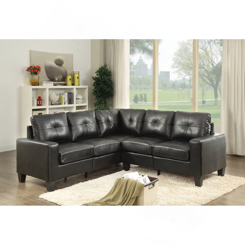 Glory Furniture Newbury  Sectionalãšãš , BLACK