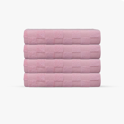 Ensemble de 4 serviettes de toilette turques Taylorlynn