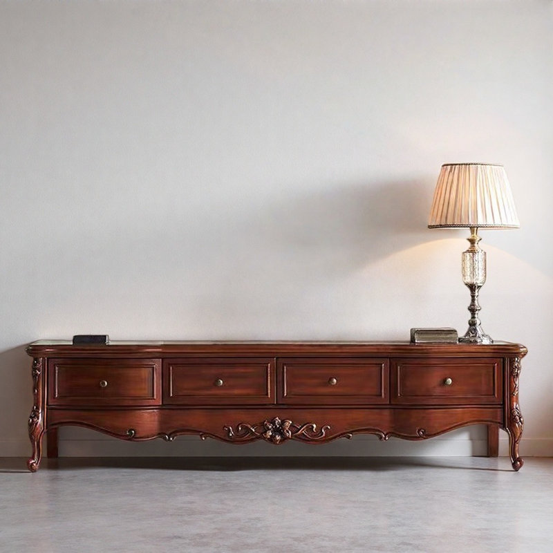 Meuble télé simple et créatif, H 19,69 po x L 78,74 po x l 20,47 po