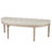 Martelli Linen Upholstered Bench