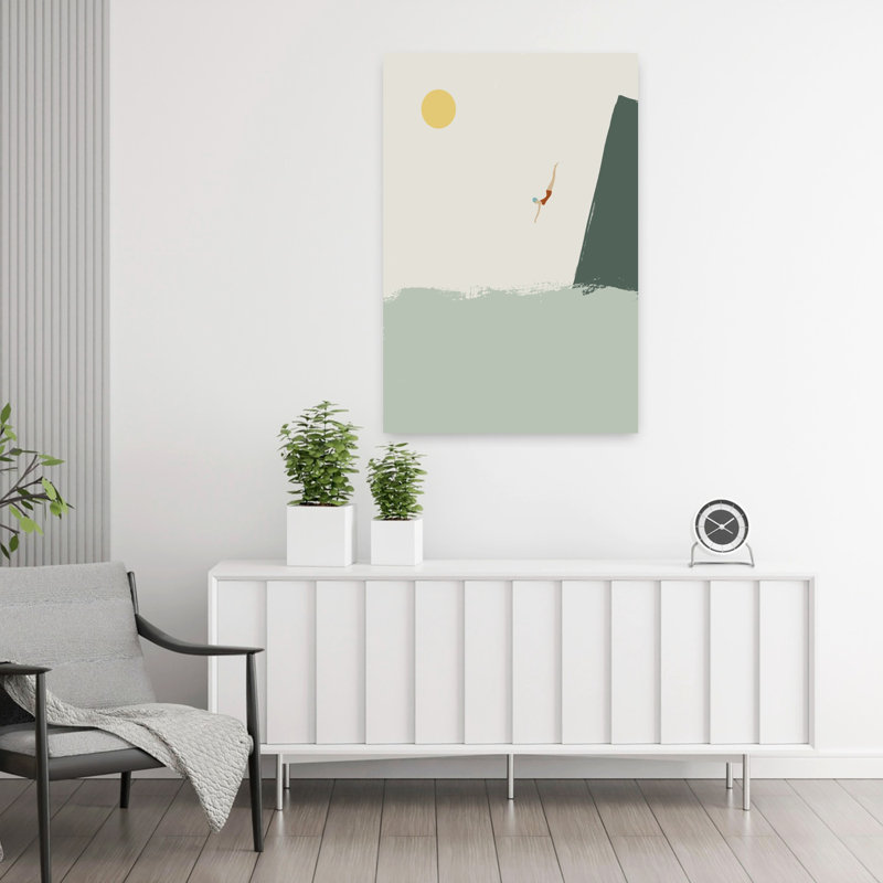 Dive by Nikita Jariwala - Wrapped Canvas Print, 91.44 cm H x 60.96 cm W