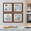 «Weather I», ensemble de 4 reproductions d'art sur toile encadrées-1021470723-1021390401-1021390402