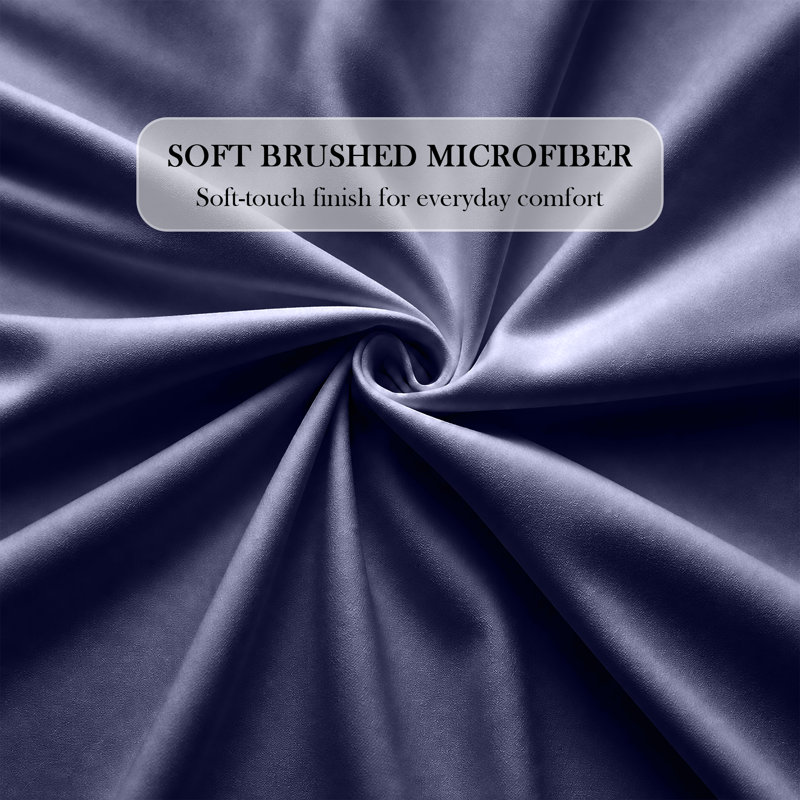 Bedroom Collection Standard Fitted Sheet, Super King, Navy