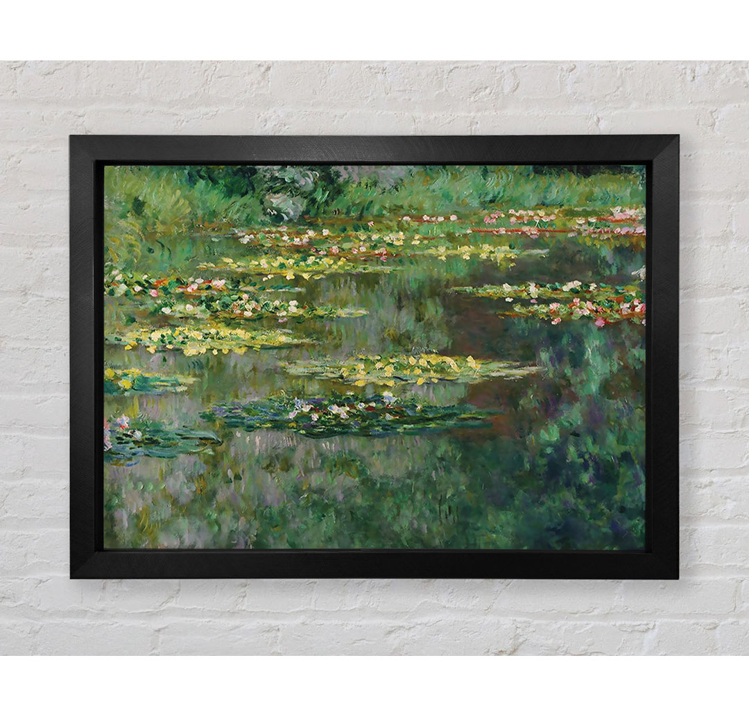 Le Bassin Des Nympheas von Claude Monet - Einzelne Bilderrahmen Kunstdrucke