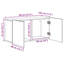 Unfinished TV Stand for TVs up to 24"