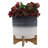 Ceramic and Wood Planter on Stand-666902693-548712988