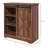 Charming Rustic Buffet Cabinet with Versatile Storage Options-1197500886
