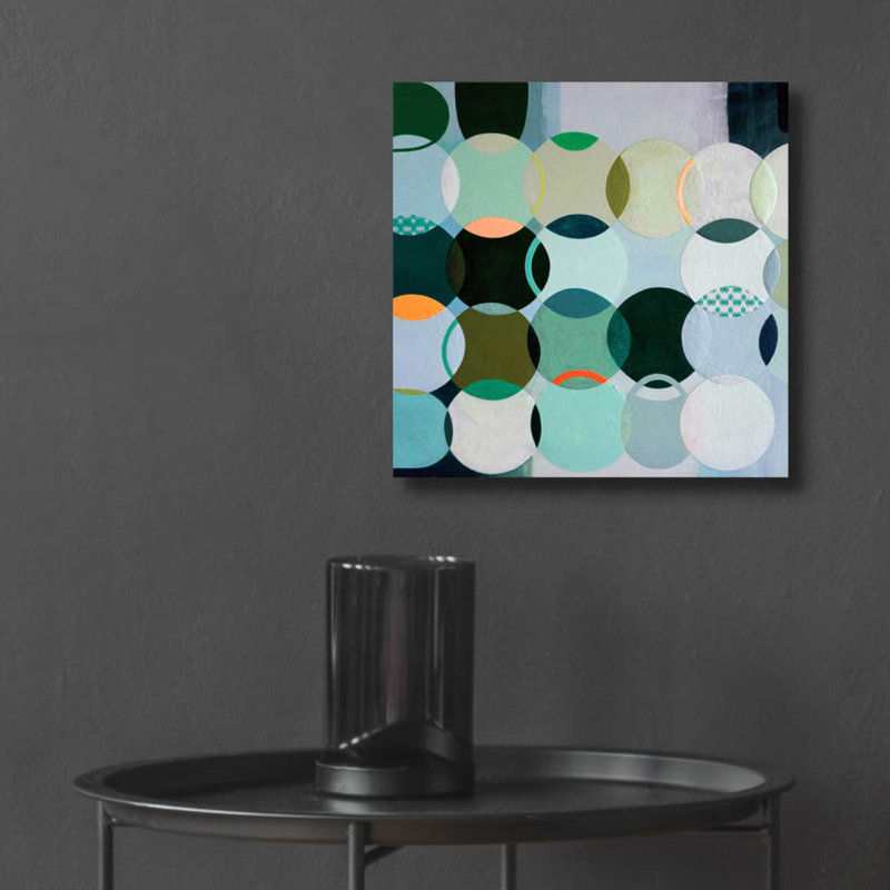 «Circles No. 2» par Naomi Taitz Duffy, H 12 po x l 12 po x P 0,13 po