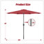 Parasol de table 10 pi