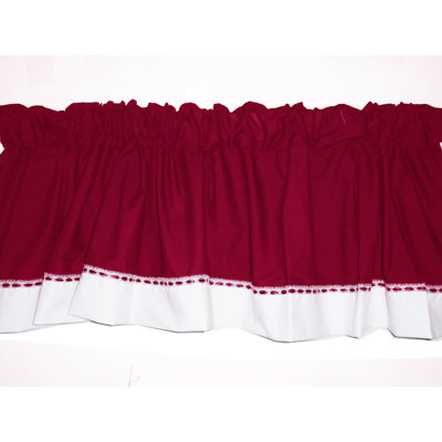 Colbie Cotton Blend Tailored Window Valance