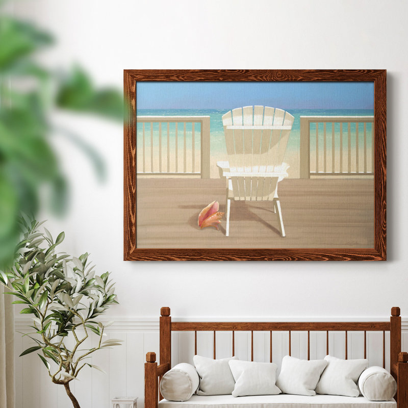 Siège de la rangée avant - Peinture sur toile encadrée, H 37,5 po x l 27,5 po x P 1,5 po, Érable