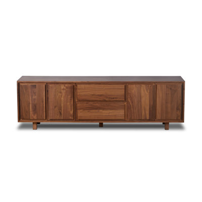 Stafford Media Console-Walnut Natural