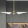 Juarez 2 - Light Unique Modern Linear Chandelier