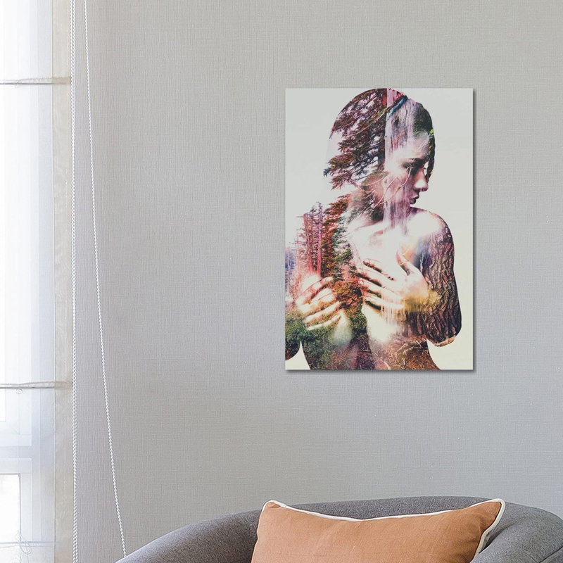 Wilderness Heart III by Andreas Lie - Print on Canvas, 66.04 cm H x 45.72 cm W, Wrapped Canvas
