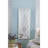 Distressed White Floor Mirror