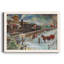 Train de Noël - reproduction d'art sur toile-520652835-520652833