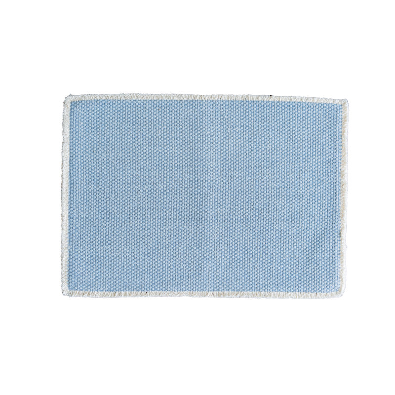 Ensemble de 4 napperons Bali, Bleu