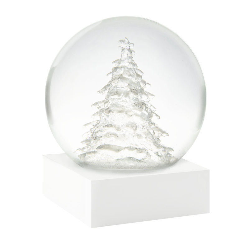 CSG Crystal Tree Snow Globe